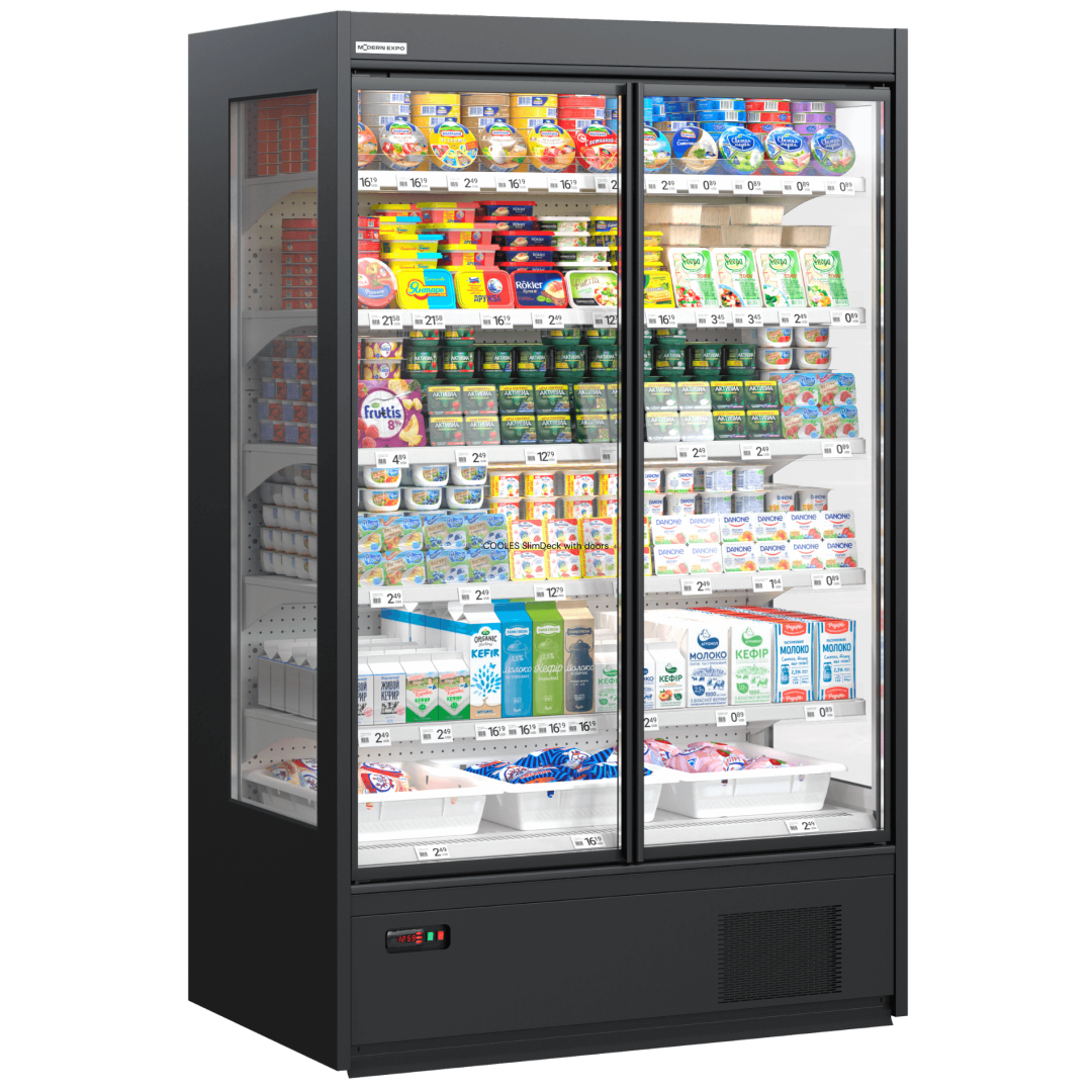 708-s COOLES SlimDeck with doors