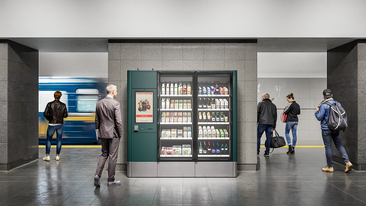 Mikromarket samoobsługowy do szybkiego skalowania biznesu przy minimalnym zaangażowaniu personelu.